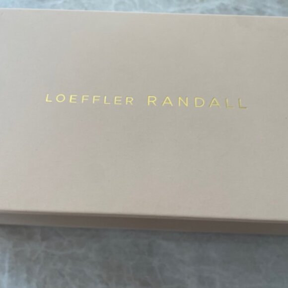 Loeffler Randall Mikel Crystal Embellished Suede Bow Sandals, Size 9.5 - Picture 10 of 10